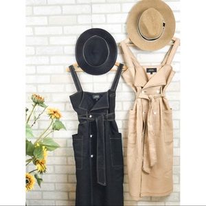 🎈⚡️SALE⚡️🎈Button down midi slip dress