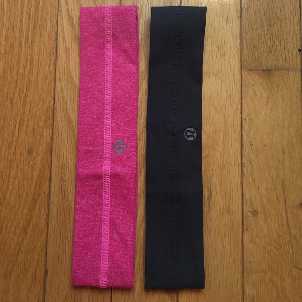 Two lululemon headbands