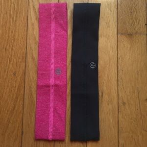 Two lululemon headbands