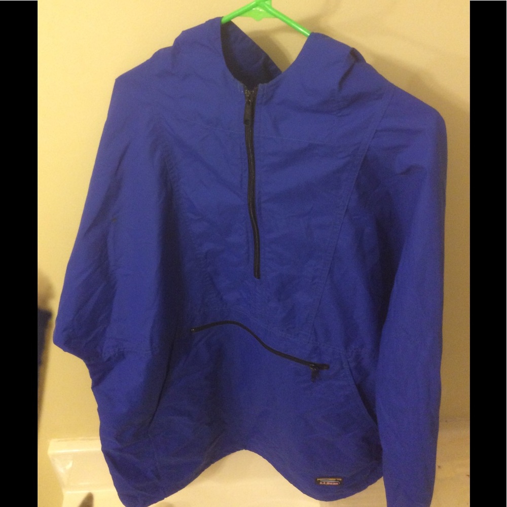 LLBean Navy Blue WindBreaker