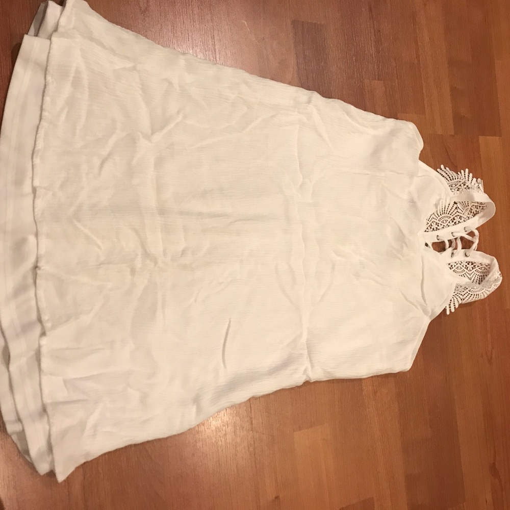 White summer dress