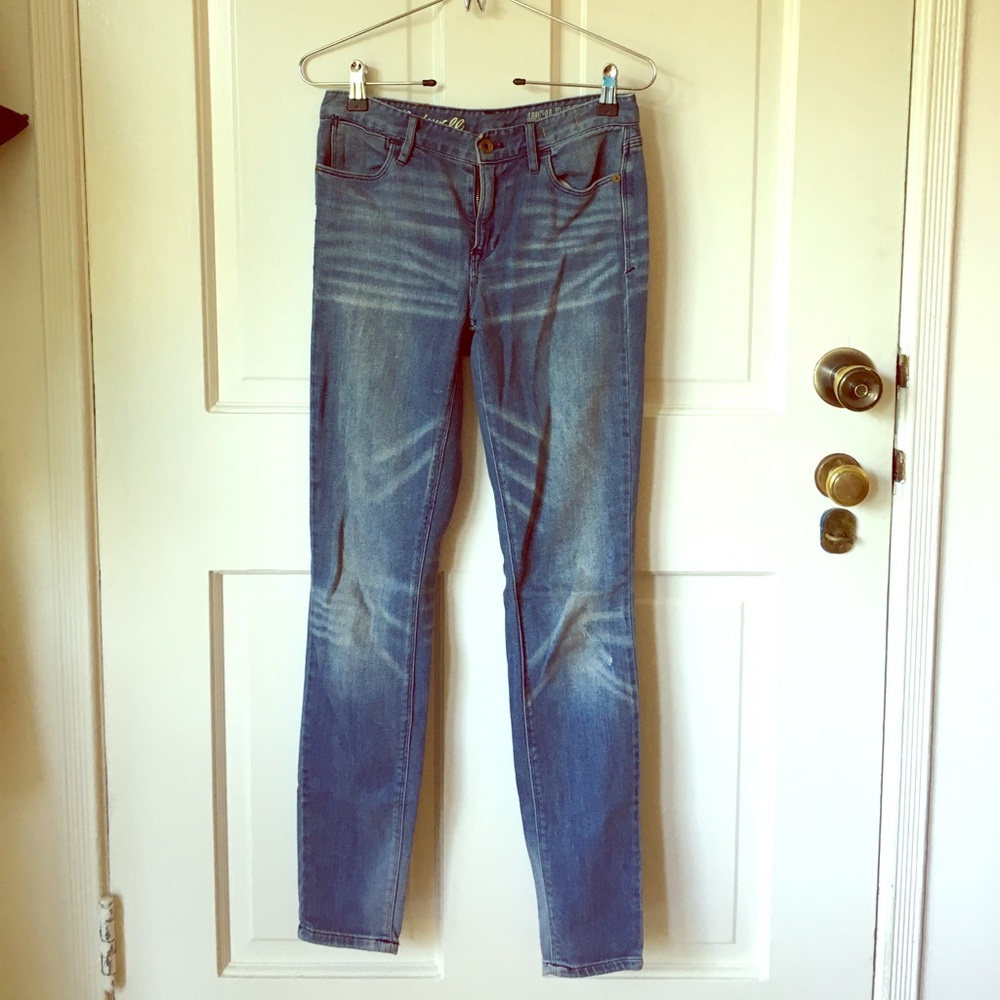 Madewell High Riser Skinny Jeans Medium Wash 25