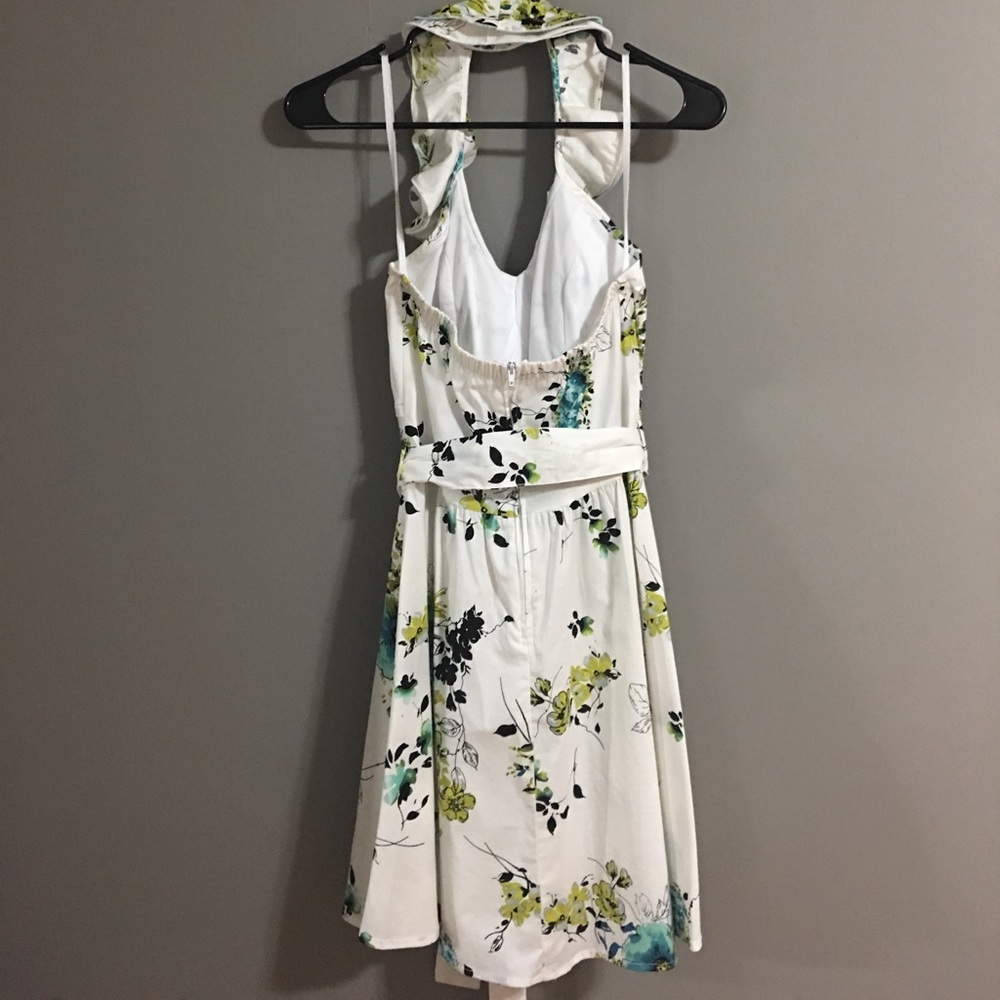 Floral Linen Summer Dress (S, M, L) - Picture 7 of 7