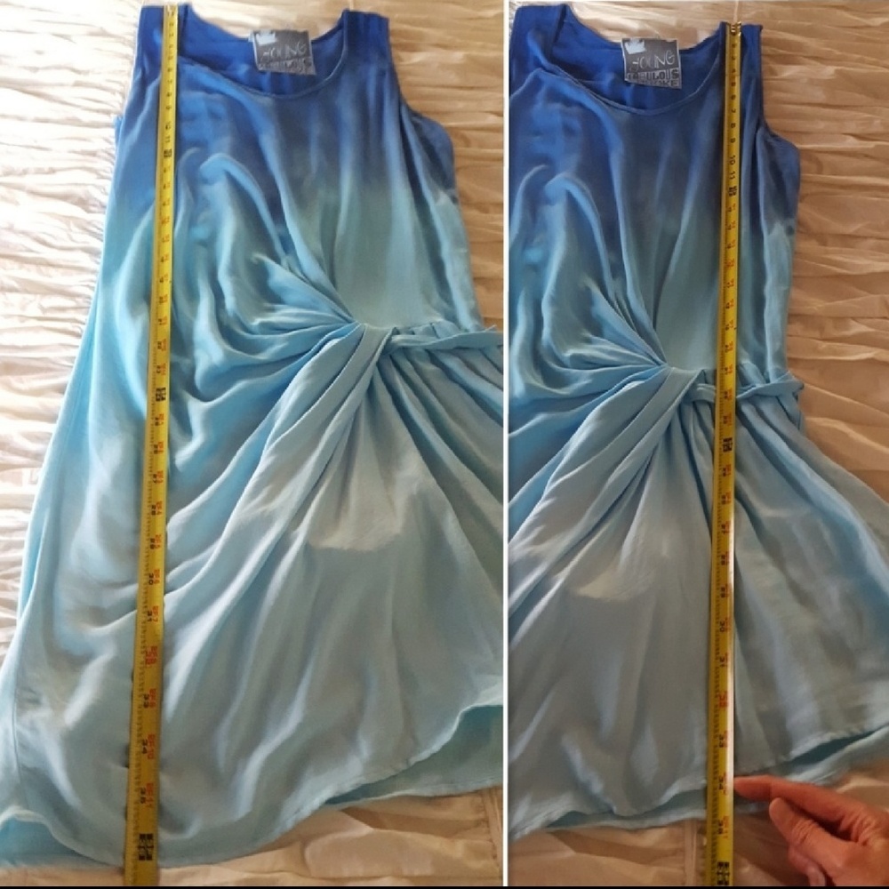 Young Fabulous & Broke Tinsley Blue Ombre Dress XS - Picture 4 of 8
