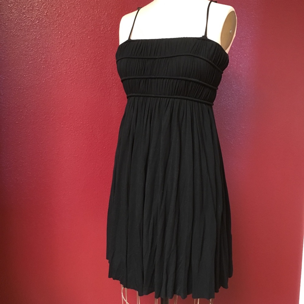 Black flowy dress