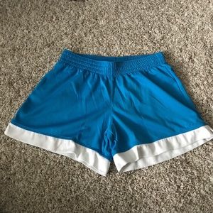 Blue Athletic Shorts Champion