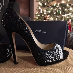 Oscar de la Renta B&W 5" Heel
