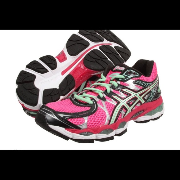 Asics Gel nimbus 16 pink green - Picture 1 of 4