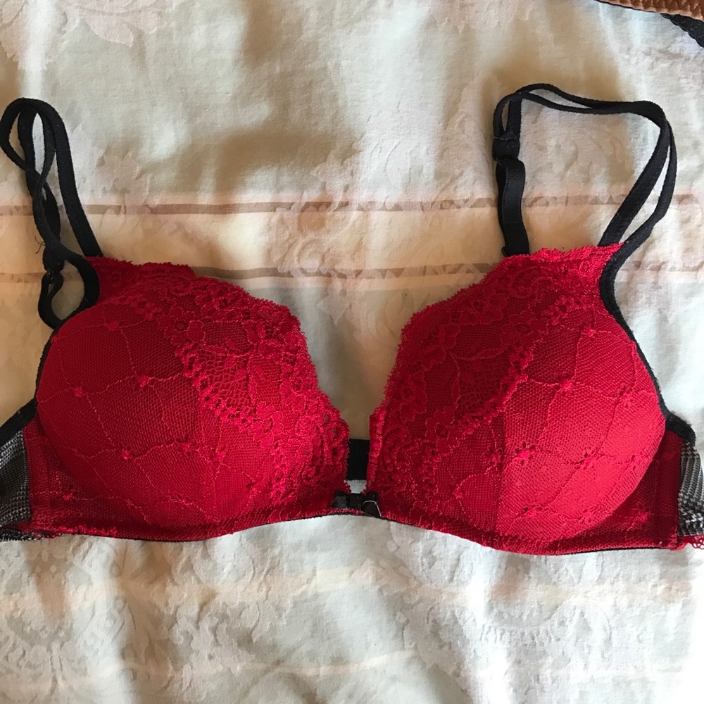 Intimissimi Red Lace Double Strap Bra
