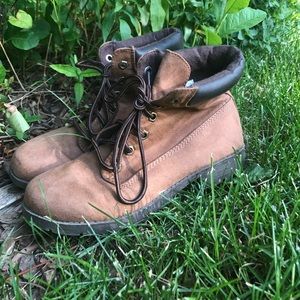 Brown boots