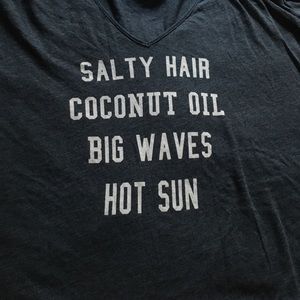 Wildfox oversized swim tunic