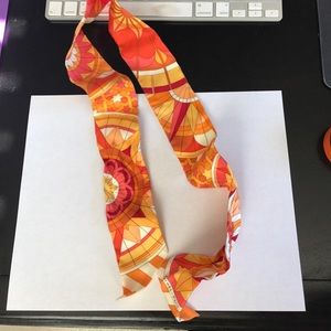Hermes skinny scarf