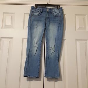 American Eagle jean capris