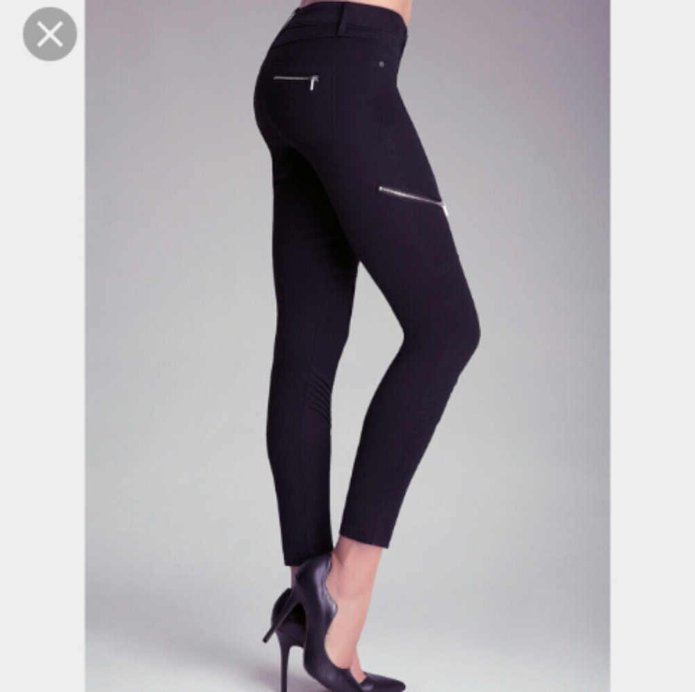 BeBe Moto Skinny Jeans
