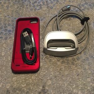 iPhone mophie case with charger
