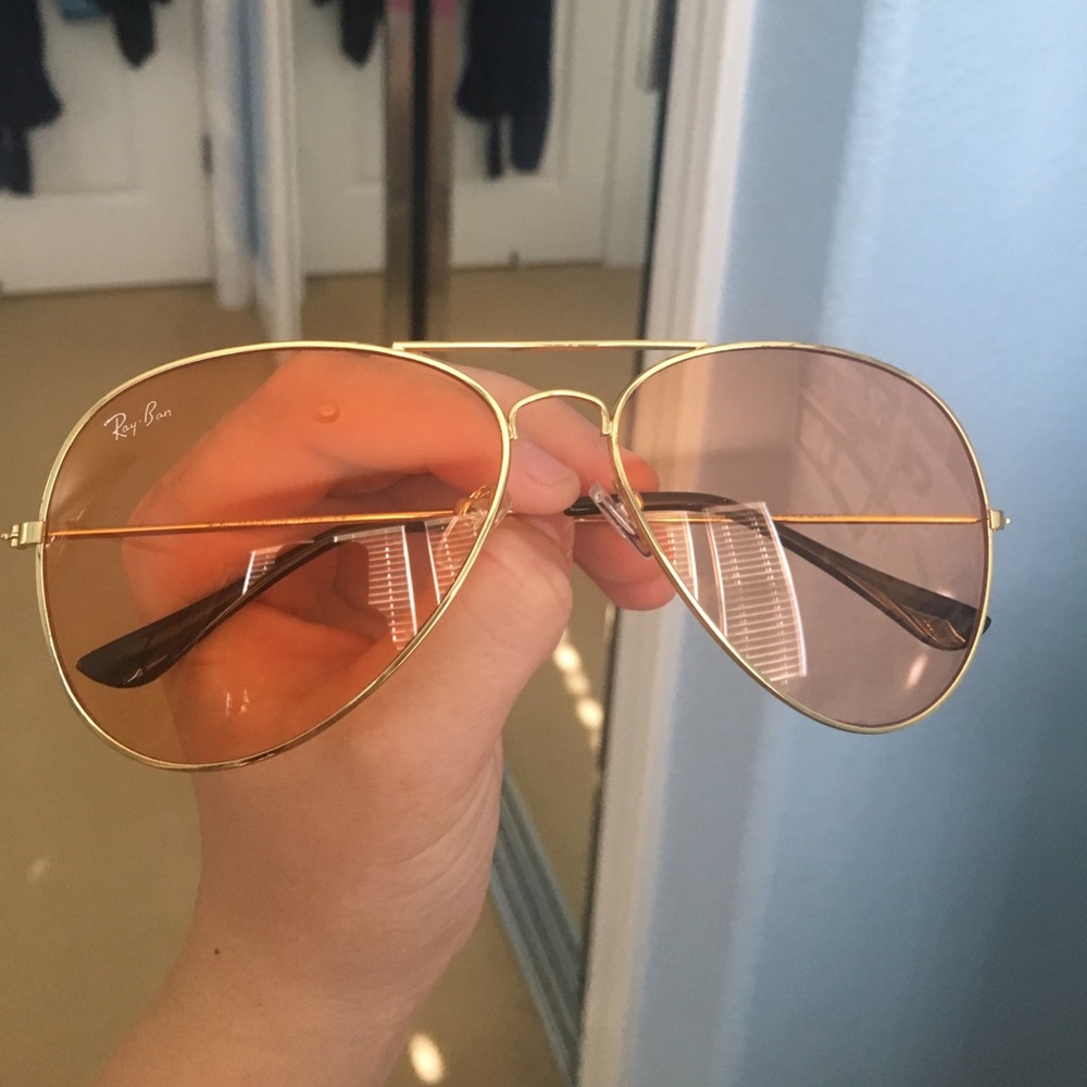 two pairs of Ray Bans