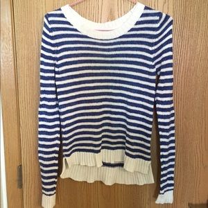 H&M striped knit sweater