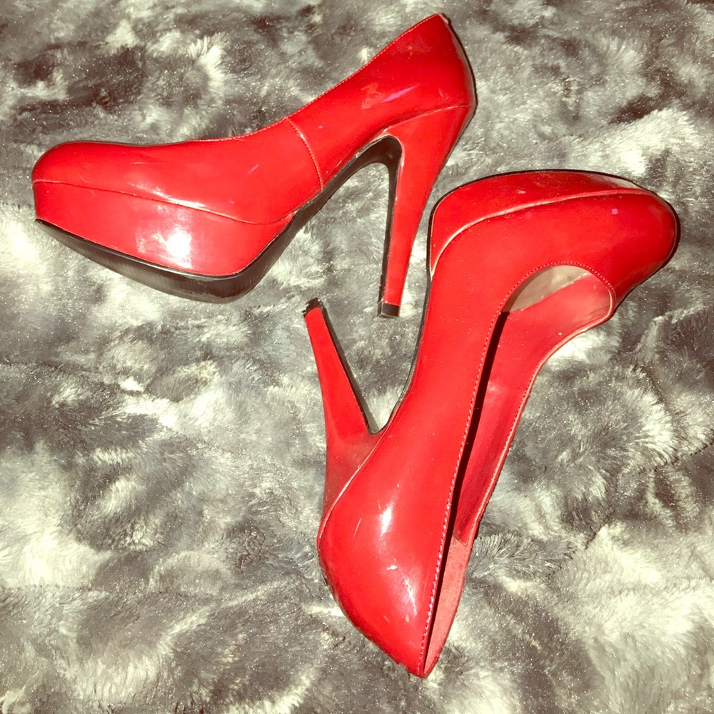 Guess Red Heels