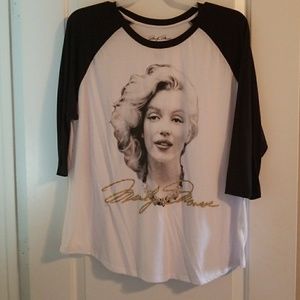 Plus size Marilyn Monroe tee