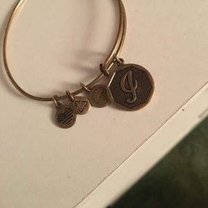 Alex and ani "i" bracelet