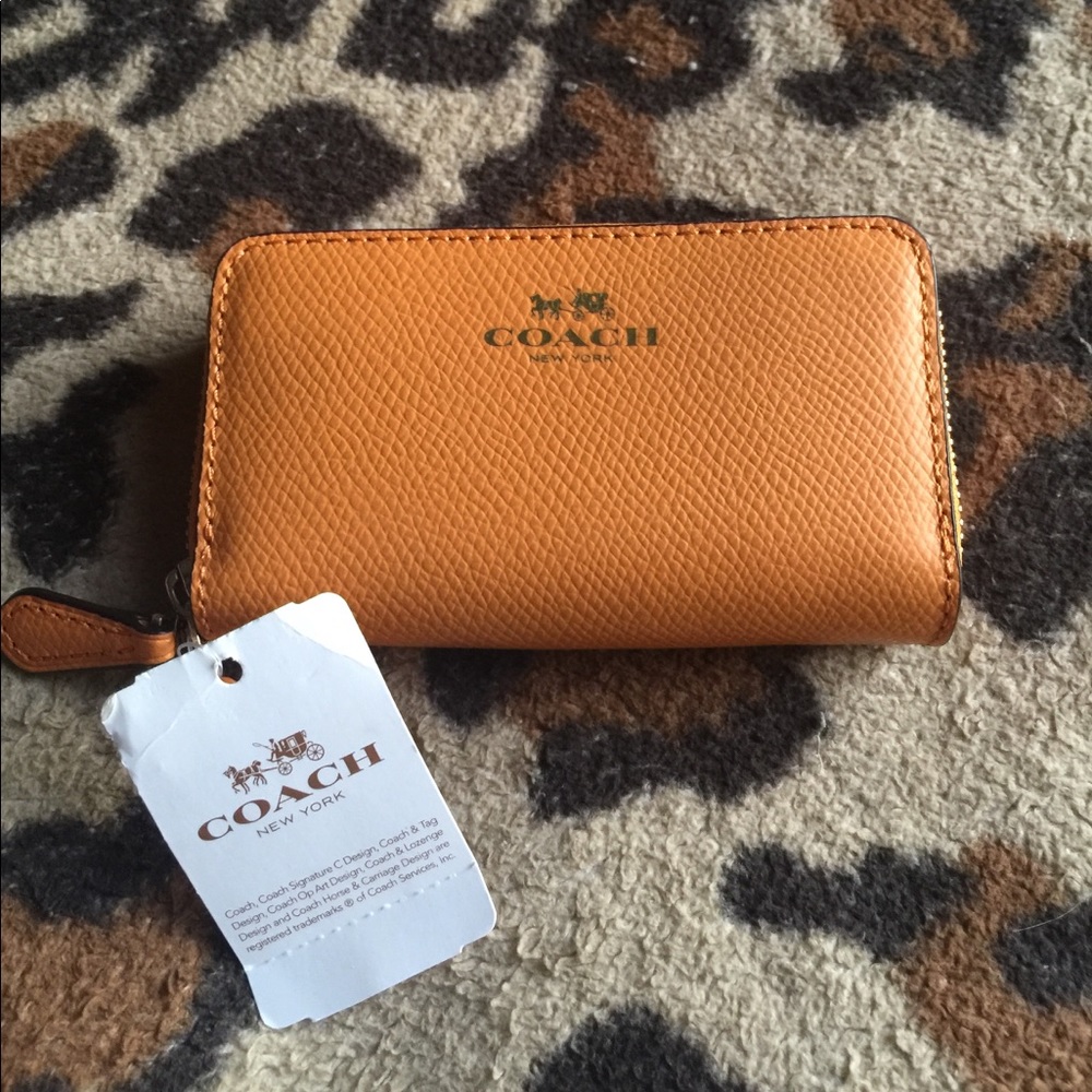 COACH COIN AND CARD WALLET