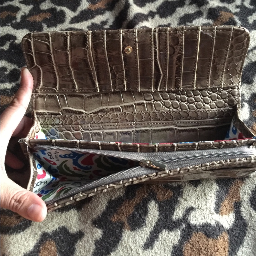 CROCODILE SKIN PURSE