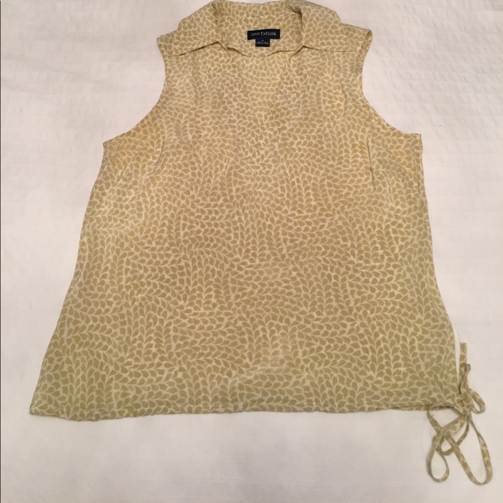 Ann Taylor Silk Blouse, Sz 6