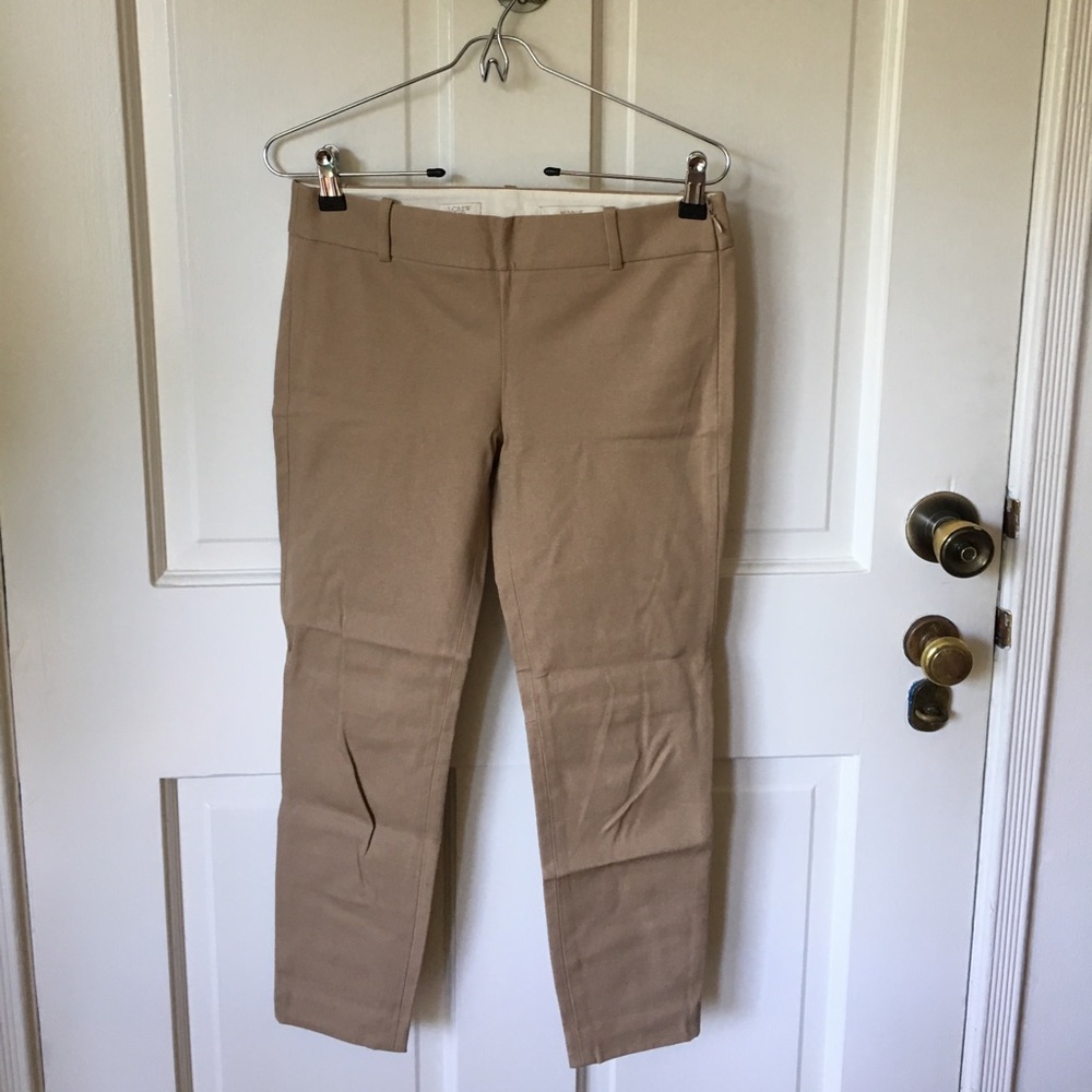 J.Crew Minnie Pant Khaki Tan Beige 0P