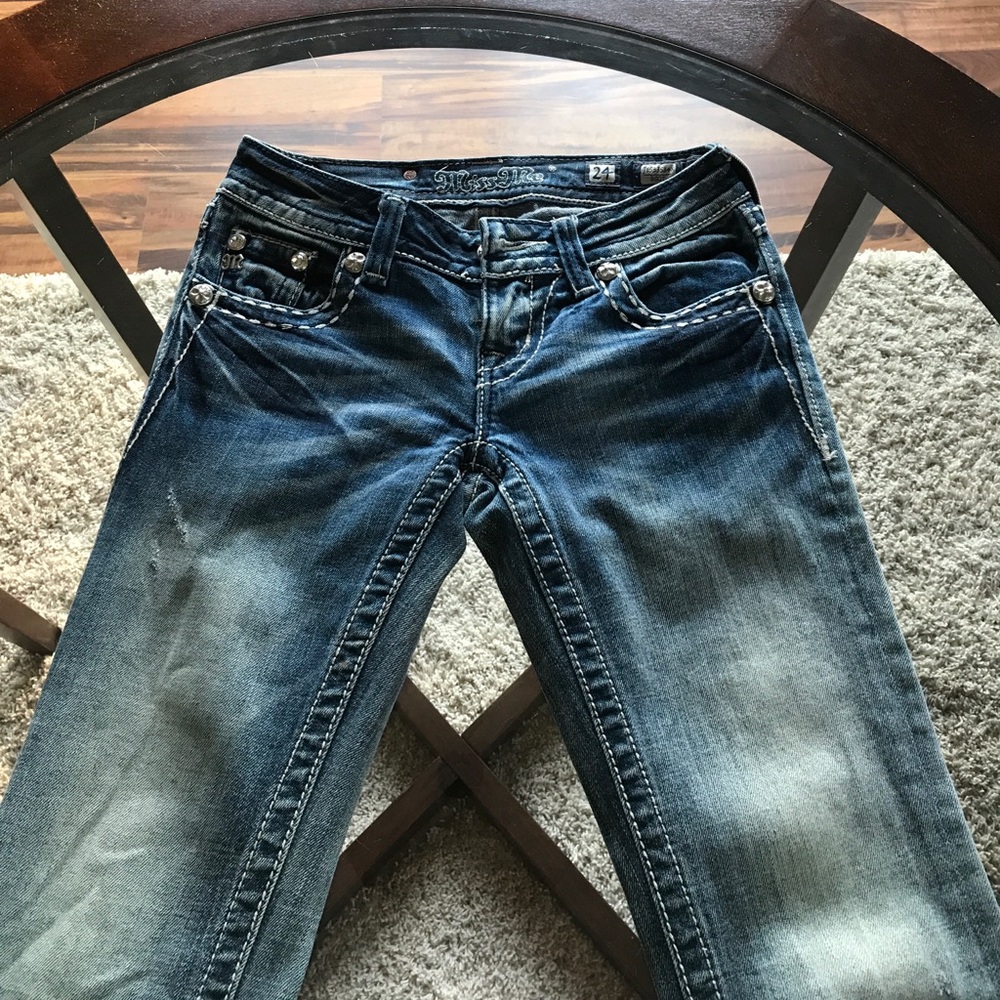 Miss me embellished back pocket size 24