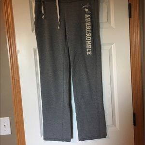Gray Abercrombie sweats