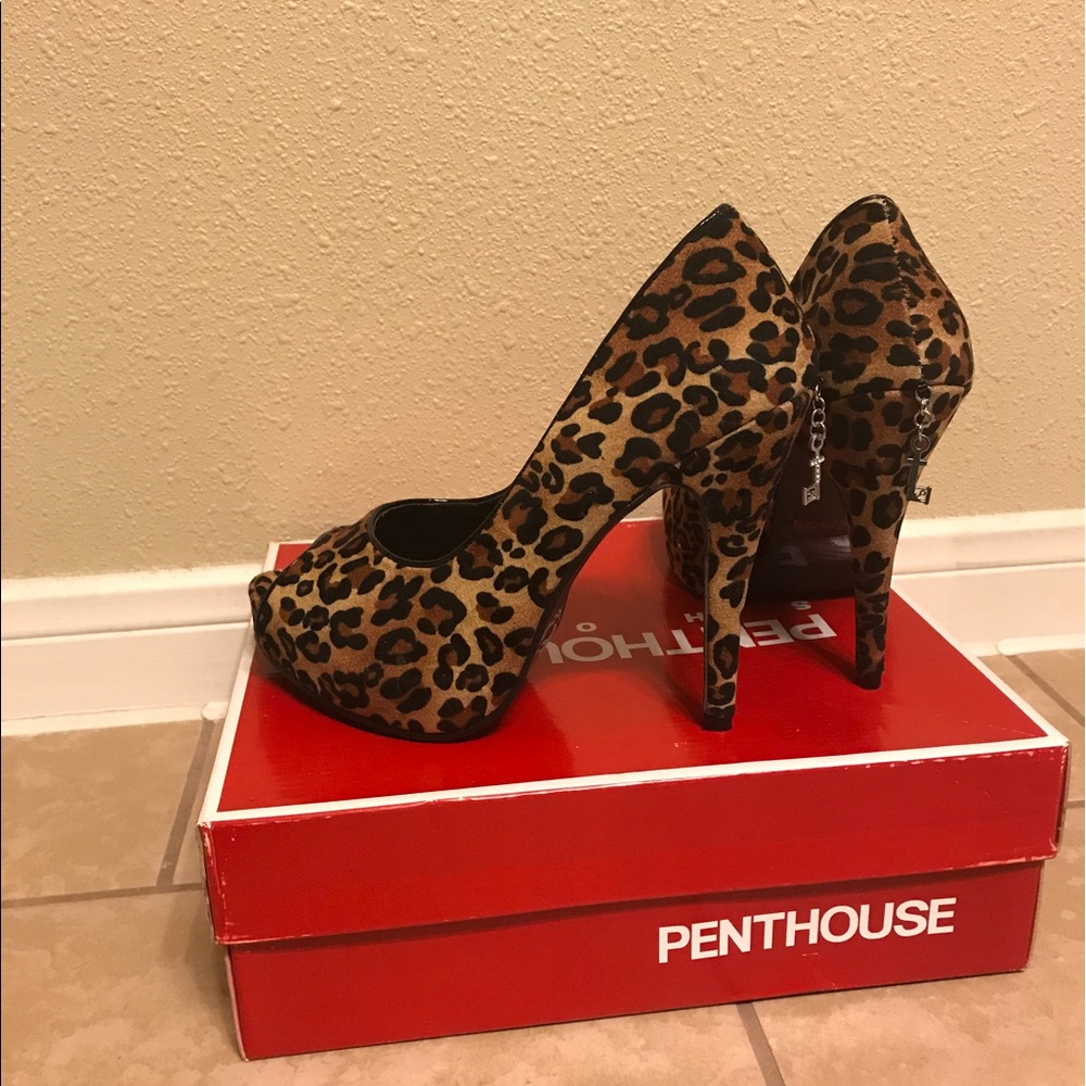 New In Box Sexy Leopard Heels!