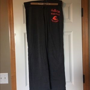 Gray Hollister sweatpants