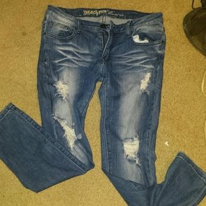 Size 13 junior drstructed jeans