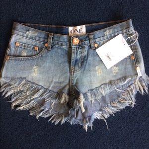 New ONE TEASPOON Shorts | Ford Bonitas | Size 26