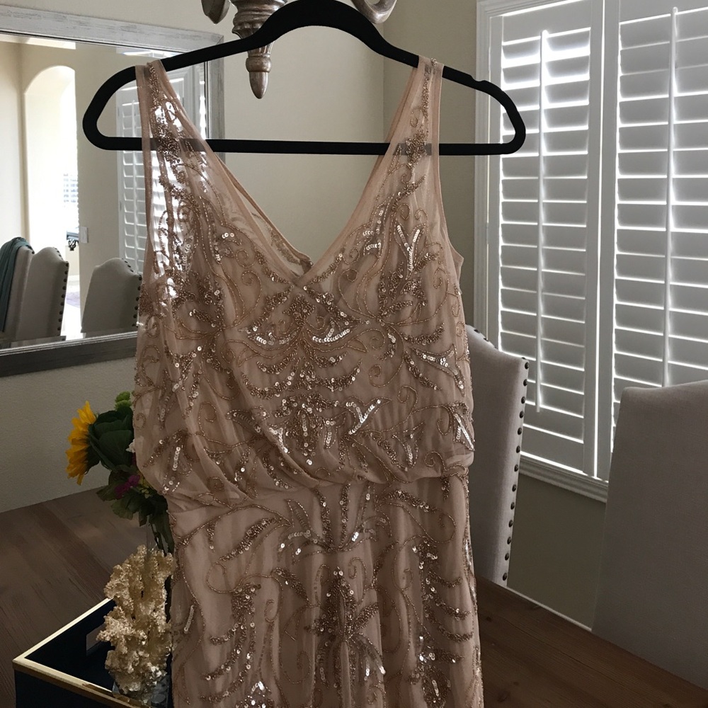 bridesmaid dress by  Adrianna Papell / Beholden