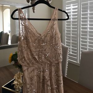 bridesmaid dress by  Adrianna Papell / Beholden