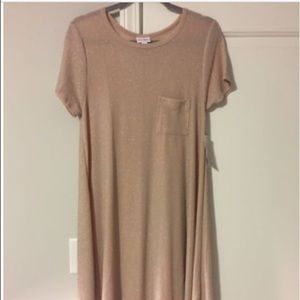 Lularoe *Elegant* Carly dress size L  unicorn! 🦄