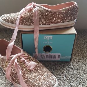 Kate Spade Rose Gold Glitter
