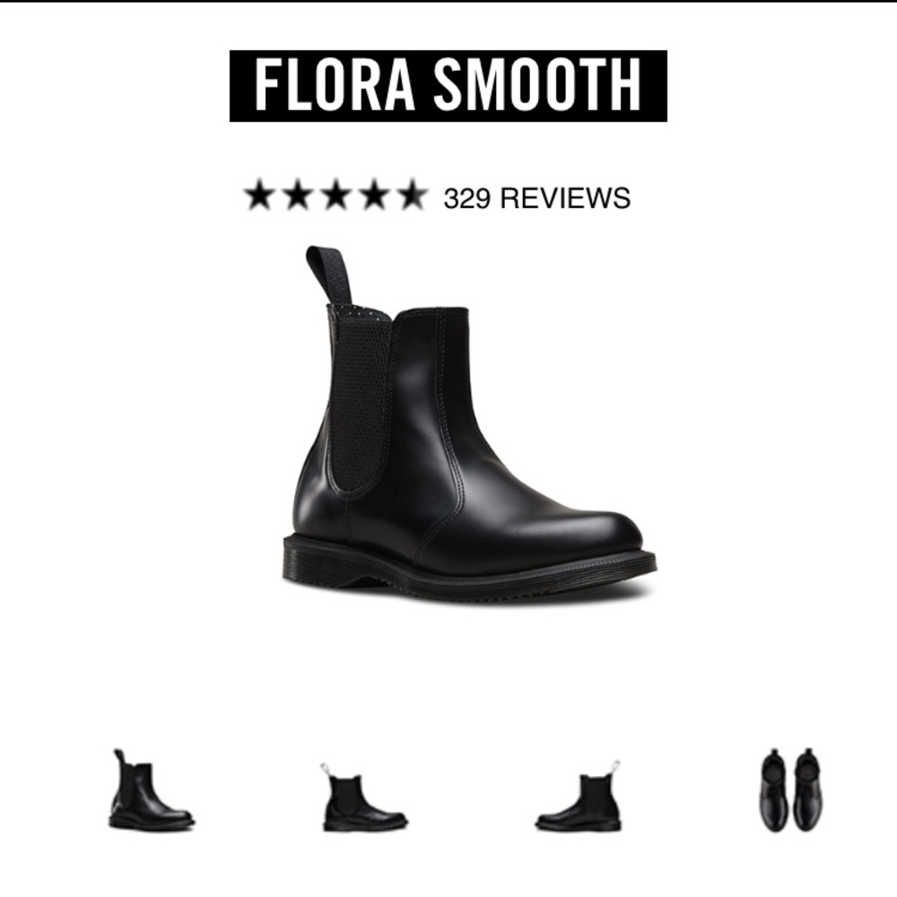 Doc Marten Chelsea Boots - Flora smooth