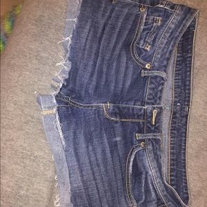 Jean shorts