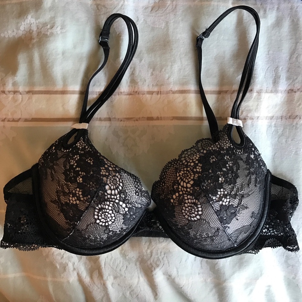 Victoria Secret Black Lace Bra