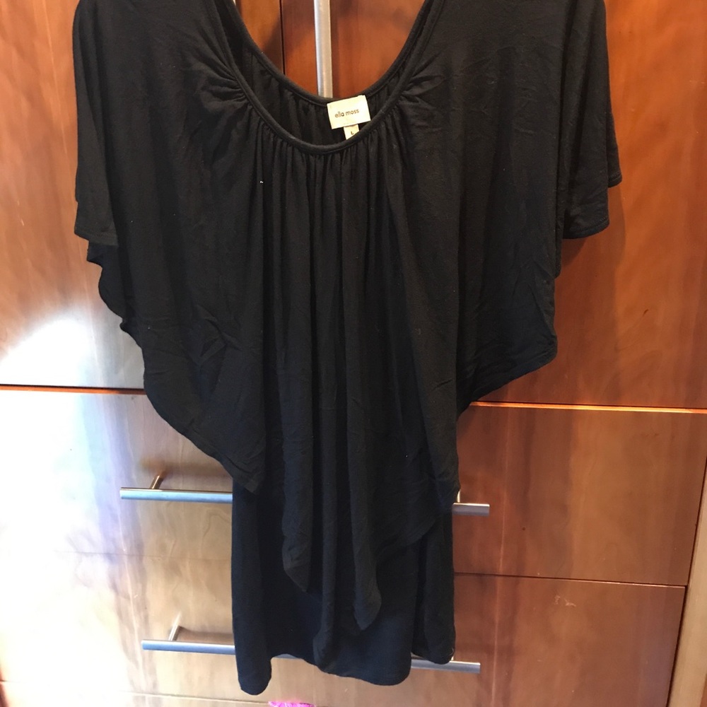 Black tight/flowy dress