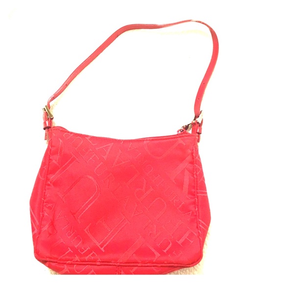 Authentic red Furla purse. Fabric. - Picture 1 of 5