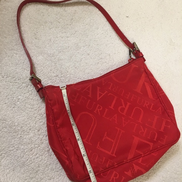 Authentic red Furla purse. Fabric. - Picture 2 of 5