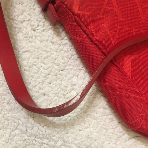 Authentic red Furla purse. Fabric. - Picture 5 of 5