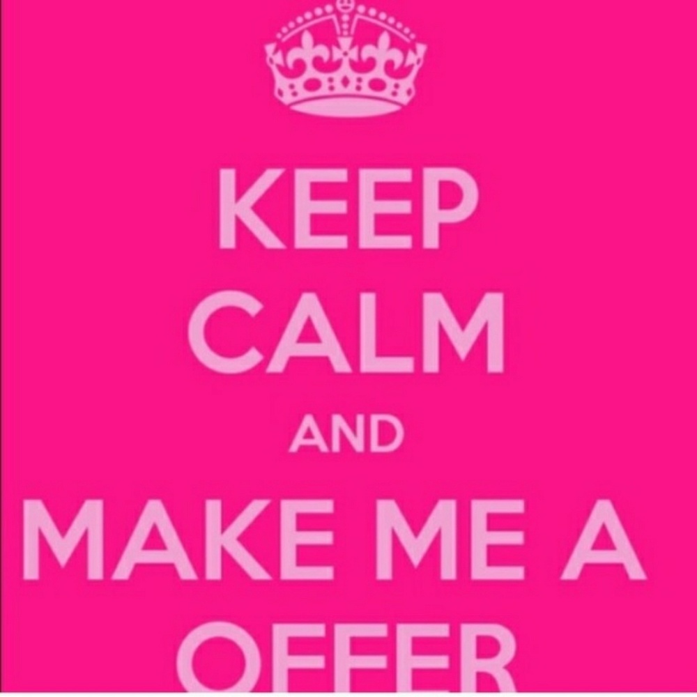 Accepting all reasonable offers!