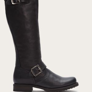 Frye Veronica Slouch Black Boot Size 6.5