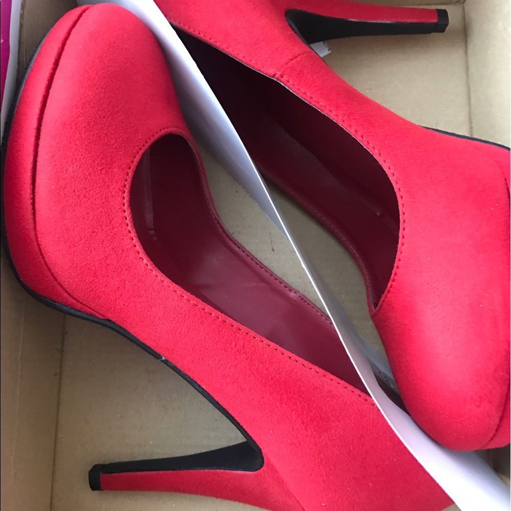 Red High Heels Shoes