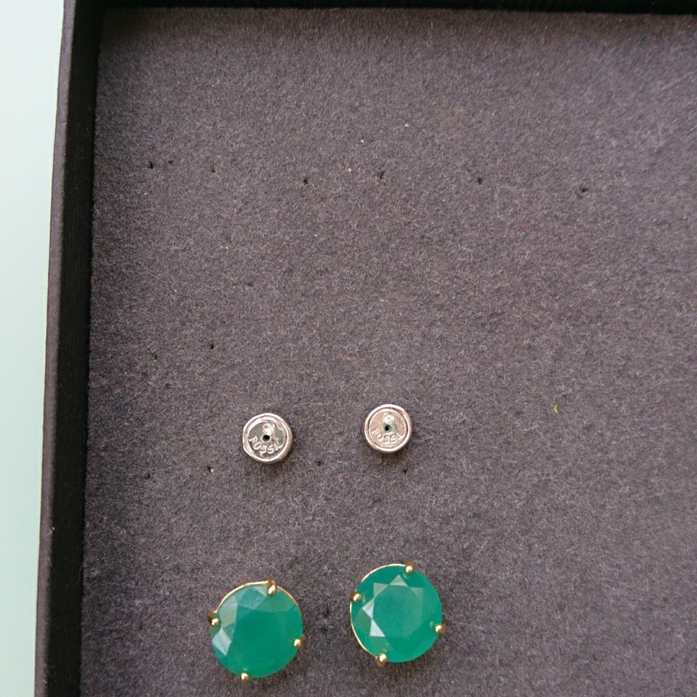 Fossil earrings