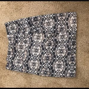 Cotton/ spandex short skirt